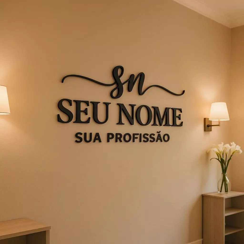 LOGOMARCA EM MDF - CRIAMOS DO ZERO OU VETORIZAMOS A SUA ARTE