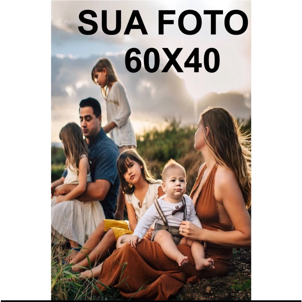 QUADRO DECORATIVO COM FOTO 60X40 SOFISTICADO MODERNO PERSONALIZADO COM SUA FOTO SALA QUARTO  ENVIO IMEDIATO