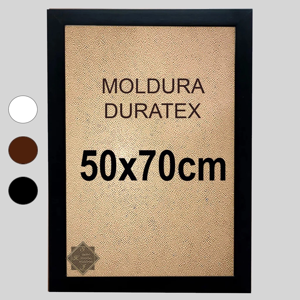 Moldura Quadro Com Duratex 50x70cm SKJ Quadros